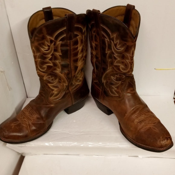 Laredo Breakout Leather Boots Brown Distress Size 11.5D main image 7